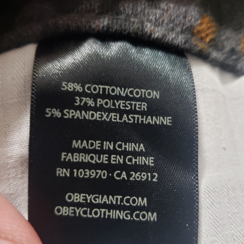 Obey Propaganda NWT Sz 26 Lean&Mean Jegggings - Picture 11 of 16